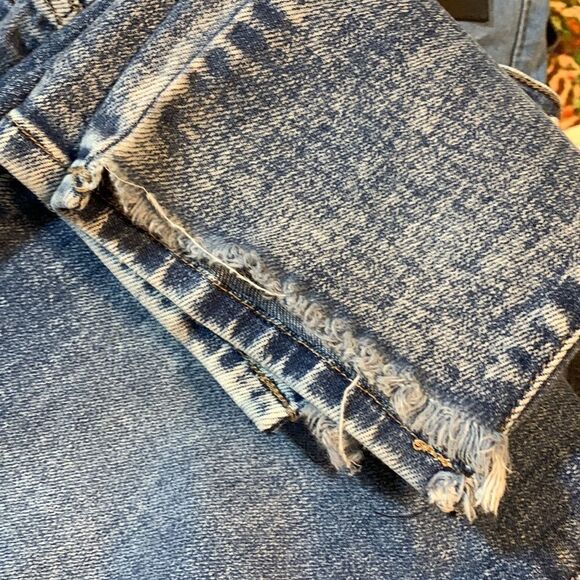 KANCAN size extra-large distressed cropped denim jeans - Picture 13 of 13